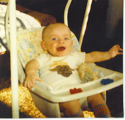 Jake as a baby